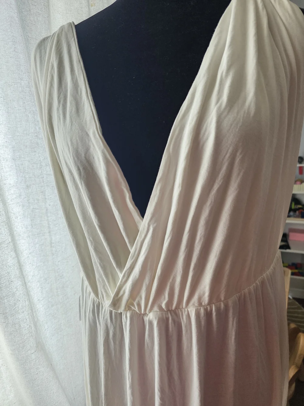 Free People White Backless Halter Maxi Dress - Picture 6 of 9